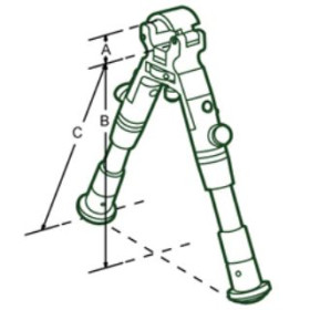 Bi-pied UTG : Stabilité et Flexibilité pour un Tir Précis