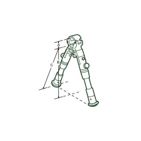 Bi-pied UTG : Stabilité et Flexibilité pour un Tir Précis