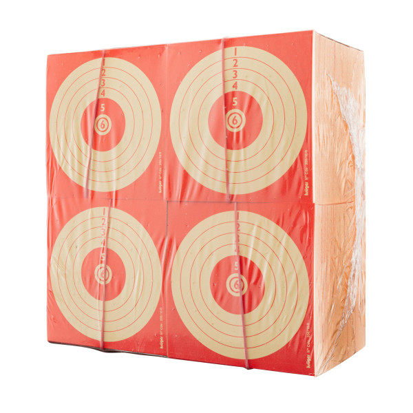 Cibles Cartonnées Rouges : 1000 unités pour un tir précis et durable