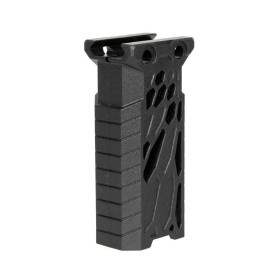 Poignée Grip Tactical Noire : Stabilité et Confort pour Rail Picatinny