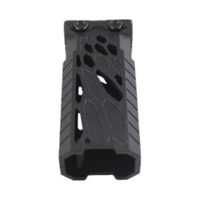 Poignée Grip Tactical Noire : Stabilité et Confort pour Rail Picatinny