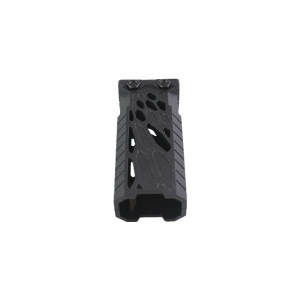 Poignée Grip Tactical Noire : Stabilité et Confort pour Rail Picatinny