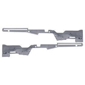 Receiver Plate Gray AAC T10 : Style Moderne pour Votre Airsoft