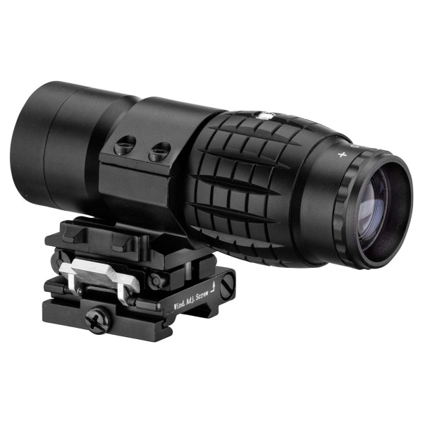 Zoom 3X Précis pour Airsoft avec Montage Basculant Robuste