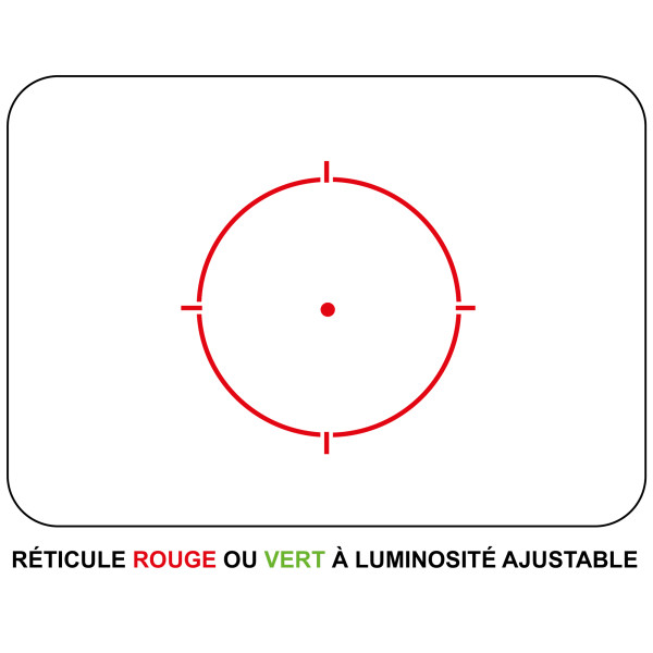 Red Dot 551 : Précision et Adaptabilité pour Armes à Feu
