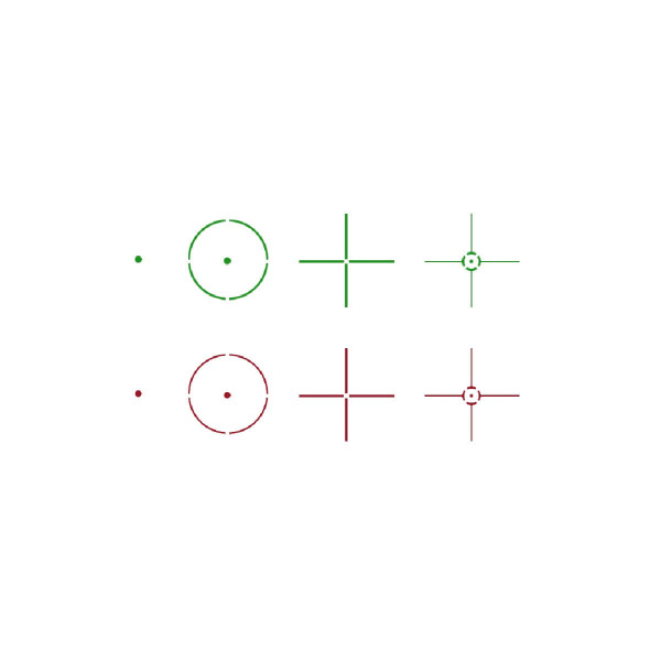 Précision et Adaptabilité : Point Rouge Métal Reflex 4 Réticules