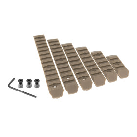 Rails Keymod Nylon BO : Modularité et Style pour Airsoft