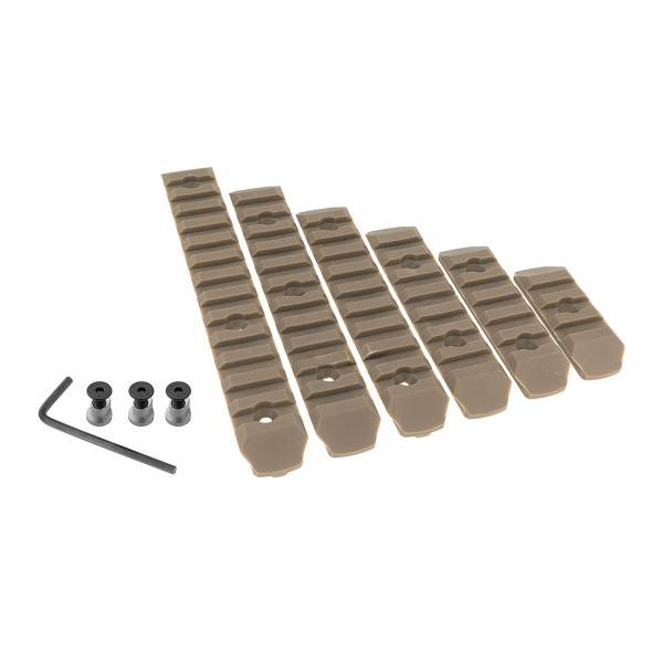 Rails Keymod Nylon BO : Modularité et Style pour Airsoft