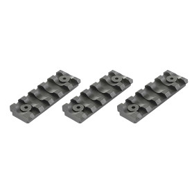 Rails Keymod 5 Slots : Fixation Robuste et Polyvalente (Pack de 3)