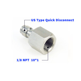Adaptateur HPA/PCP 1/8 NPT : Connexion Sécurisée et Durable