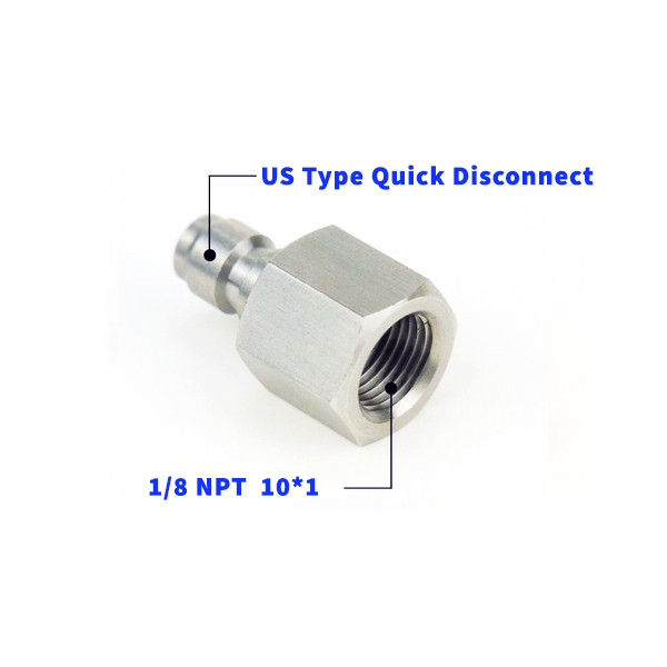 Adaptateur HPA/PCP 1/8 NPT : Connexion Sécurisée et Durable