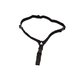 Sangle 1 Point Bungee Noire : Confort et Sécurité pour Chasseurs