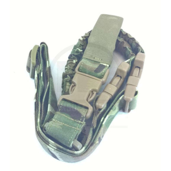 Sangle 1 Point Bungee Camo : Sécurité et Discrétion pour Chasseurs