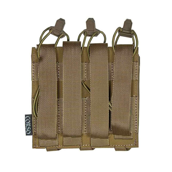 Triple Poche MP5/MP7 Corso Tactical : Accès Rapide et Sécurisé