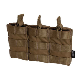 Poche Triple M4 Dagger MOLLE : Accès Rapide et Sécurisé