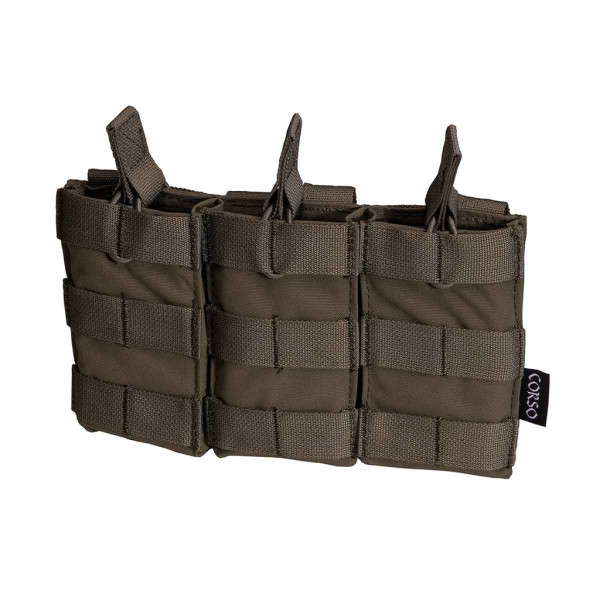 Poche Triple M4 Dagger MOLLE : Accès Rapide et Sécurisé