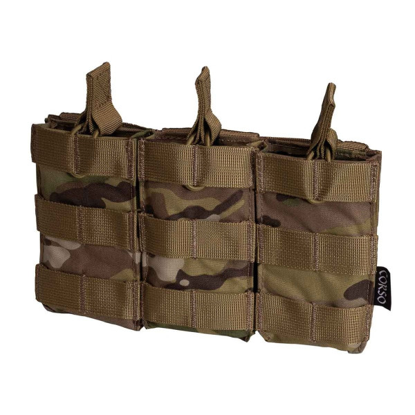 Poche Triple M4 Dagger MOLLE : Accès Rapide et Sécurisé