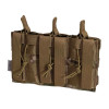Poche Triple M4 Dagger MOLLE : Accès Rapide et Sécurisé