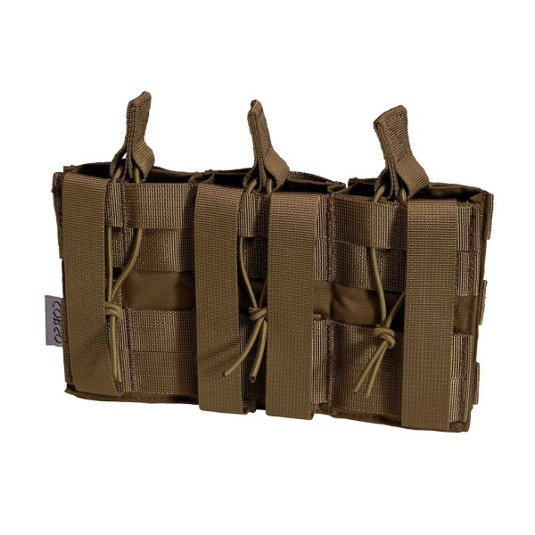 Poche Triple M4 Dagger MOLLE : Accès Rapide et Sécurisé