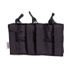 Poche Triple M4 Dagger MOLLE : Accès Rapide et Sécurisé