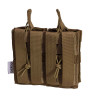 Poche Double M4 Dagger MOLLE : Accès Rapide et Sécurisé