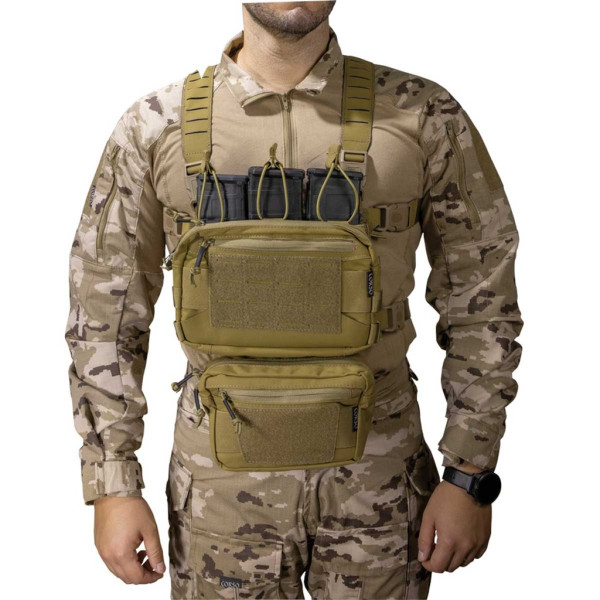 Chest Rig Flint MK1 : Modularité et Confort pour l'Airsoft