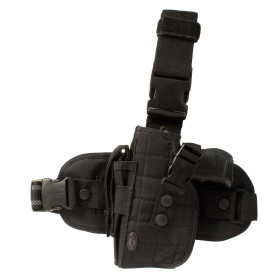 Holster Cuisse Gauche Noir : Accès Rapide et Confort Optimal