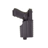 Holster Rigide Glock avec Lampe : Sécurité et Flexibilité Totales