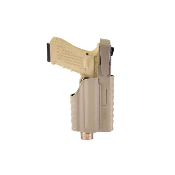 Holster Rigide Glock 17 : Sécurité et Adaptabilité avec Lampe