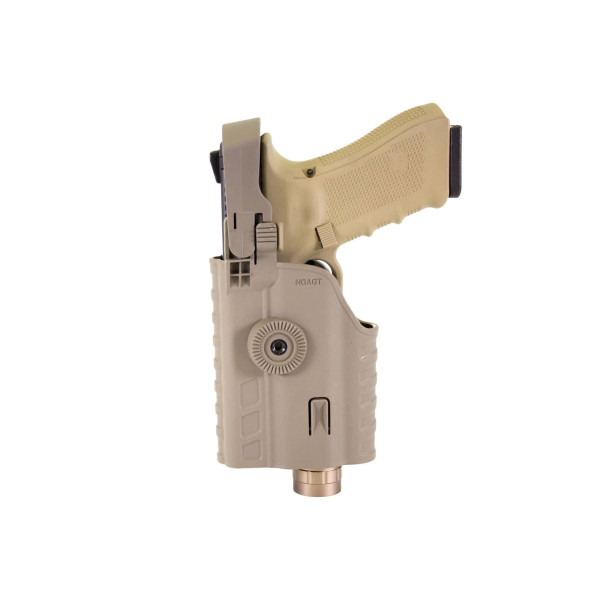 Holster Rigide Glock 17 : Sécurité et Adaptabilité avec Lampe