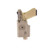 Holster Rigide Glock 17 : Sécurité et Adaptabilité avec Lampe