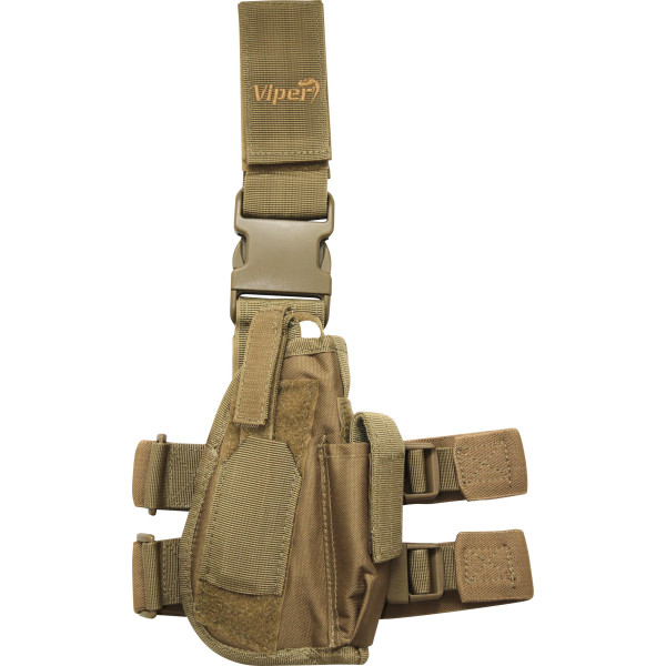 Holster de Cuisse Viper Droitier : Stabilité et Accès Rapide