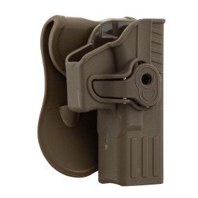 Holster Rigide Quick Release Glock 17 : Rapidité et Sécurité