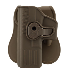 Holster Quick Release Gaucher pour Glock 17 - Robustesse et Discrétion