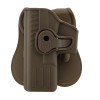 Holster Quick Release Gaucher pour Glock 17 - Robustesse et Discrétion