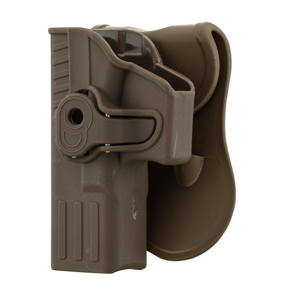 Holster Quick Release Gaucher pour Glock 17 - Robustesse et Discrétion