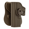 Holster Quick Release Gaucher pour Glock 17 - Robustesse et Discrétion