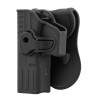 Holster Quick Release Gaucher pour Glock 17 - Robustesse et Discrétion