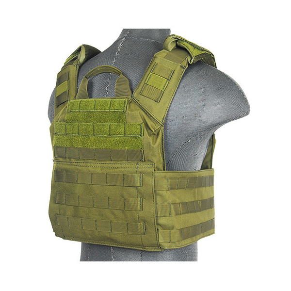 Gilet Plate Carrier SPAC OD 1000D : Confort et Modularité Ultimes