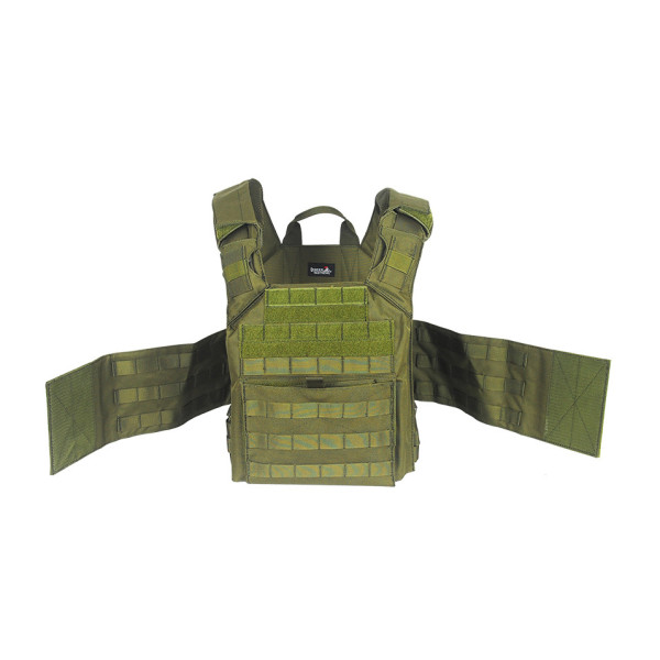 Gilet Plate Carrier SPAC OD 1000D : Confort et Modularité Ultimes