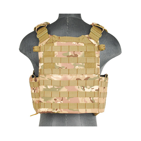 Veste Plate Carrier 1000D : Résistance et Rangement Optimisé