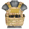Veste Plate Carrier 1000D : Résistance et Rangement Optimisé