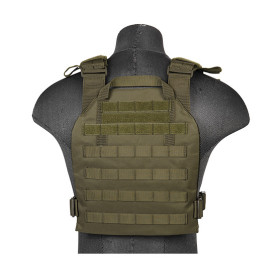 Gilet Plate Carrier Noir 1000D : Résistance et Modularité Optimale