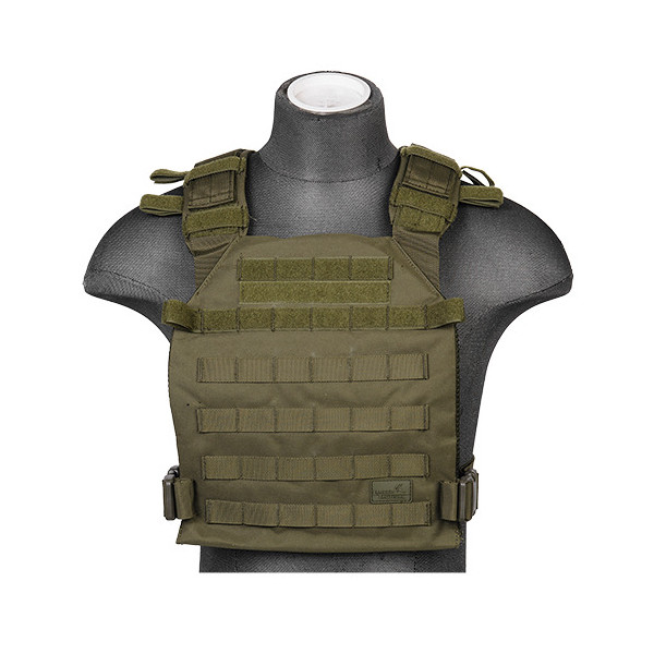 Gilet Plate Carrier Noir 1000D : Résistance et Modularité Optimale