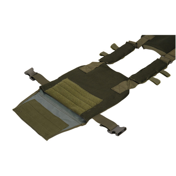 Gilet Plate Carrier Noir 1000D : Résistance et Modularité Optimale