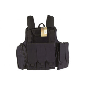 Veste CIRAS RTG Noire : Modularité et Protection pour Chasseurs