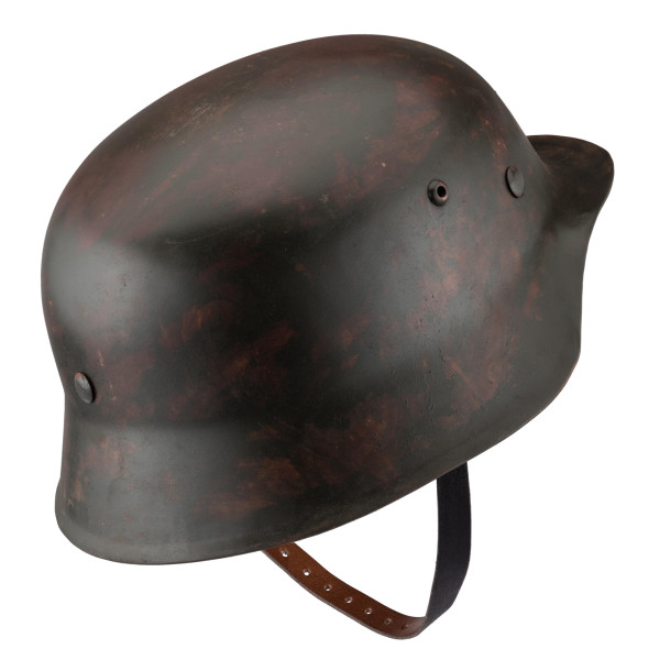 Casque Allemand M42 Vieilli : Authenticité et Ajustement Parfait