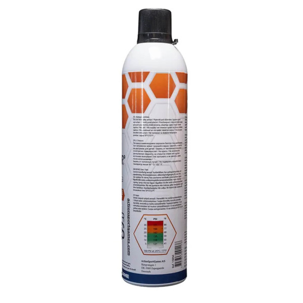 Gaz Ultrair Orange ASG : Stabilité et Puissance pour Répliques