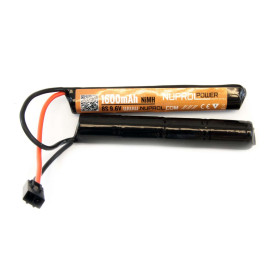 Batterie NiMh 9,6V 1600mAh : Performance Optimale pour Airsoft