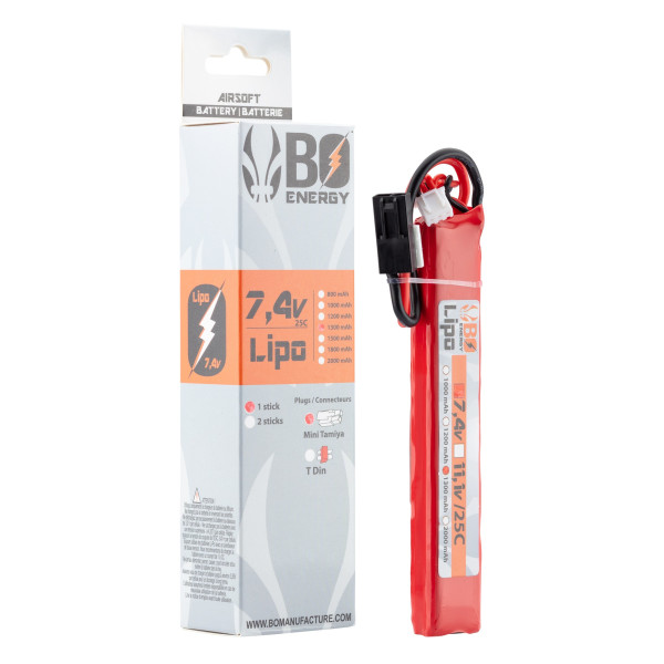Batterie Lipo 2S 7.4V 1300mAh : Puissance et Recharge Rapide